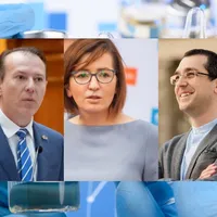 Dosar DNA pentru achiziția de vaccinuri în pandemie. Vizați, Vlad Voiculescu, Ioana Mihăilă și Florin Cîțu Foto: Freepik/ colaj Facebook