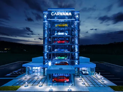 Automatul Carvana pentru livrarea mașinilor / Foto: apnews.com