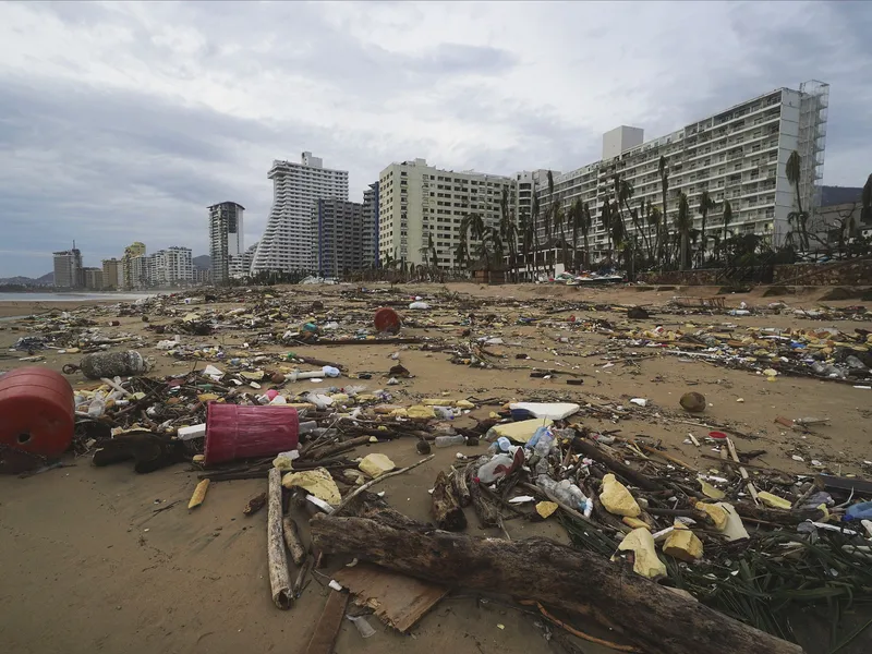 Acapulco a fost complet distrus - Foto: Profimedia Images