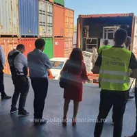 Structuri de crimă organizată în domeniul deşeurilor/Foto: poliția de frontieră
