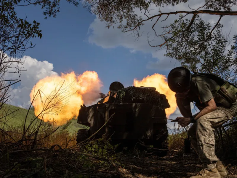 Linia frontului din Ucraina- FOTO: Profimedia Images