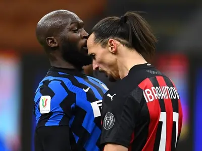 Lukaku şi-a ieşit din minţi şi a sărit să-l bată pe Ibrahimovic/FOTO: Getty