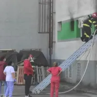 Spitalul din Constanța a fost cuprins de flăcări anul trecut. FOTO: Facebook