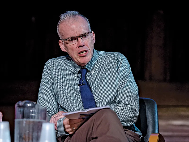 CEVA MAI PONDERAT Bill McKibben, care a tras un semnal de alarmă cu privire la climă în 1989, își temperează acum opiniile sumbre cu un minimum de speranță