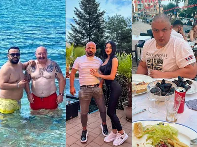 Unde merg interlopii în concediu: Nuțu Cămătaru- în Thassos, Faraonu de la Madrid - la Mamaia, Mircea Nebunu - Portofino Foto: fanatik/facebook