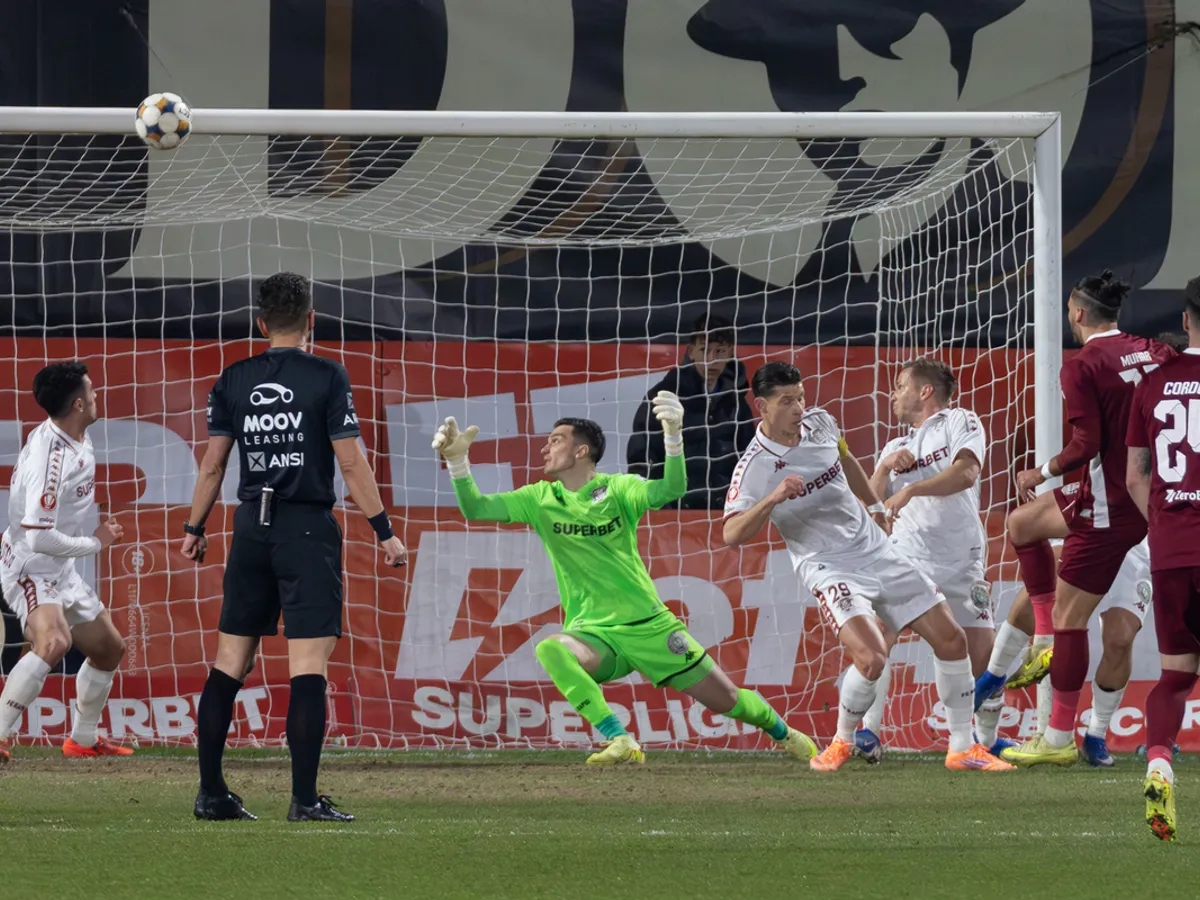 VIDEO CFR Cluj a trecut ca trenul de Rapid București. 1-0, în play-off-ul Superligii