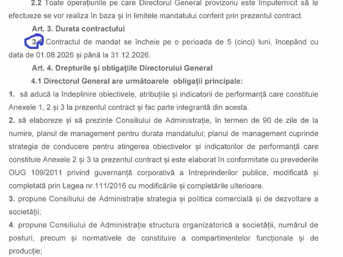 Contracul lui Dinculescu - Foto: STB
