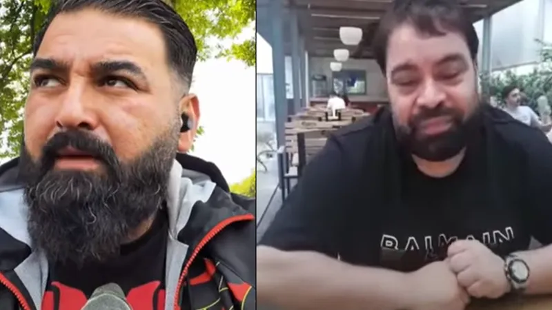 Urmărit internațional, Anaser Duduianu îl amenință pe Florin Salam Foto: captură TikTok