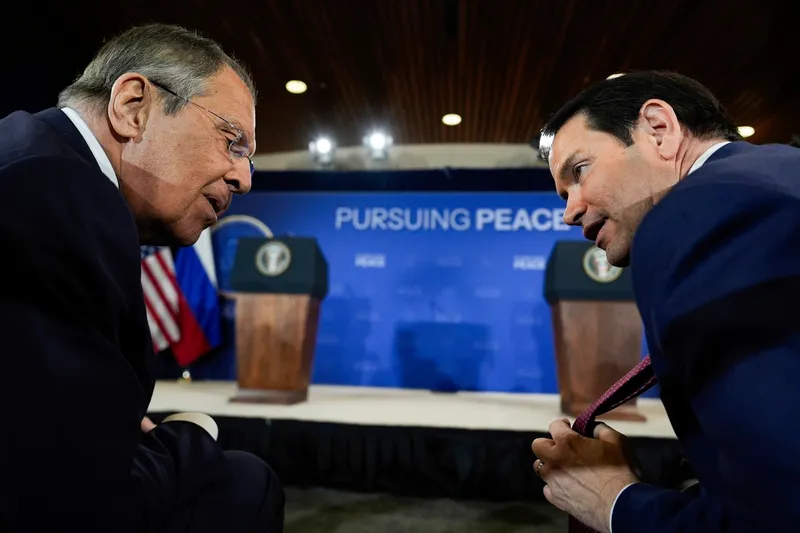 O conversație nereușită cu secretarul de stat american Marco Rubio l-a scos pe Lavrov din grațiile lui Putin - Foto: Profimedia Images (imagine cu rol ilustrativ)