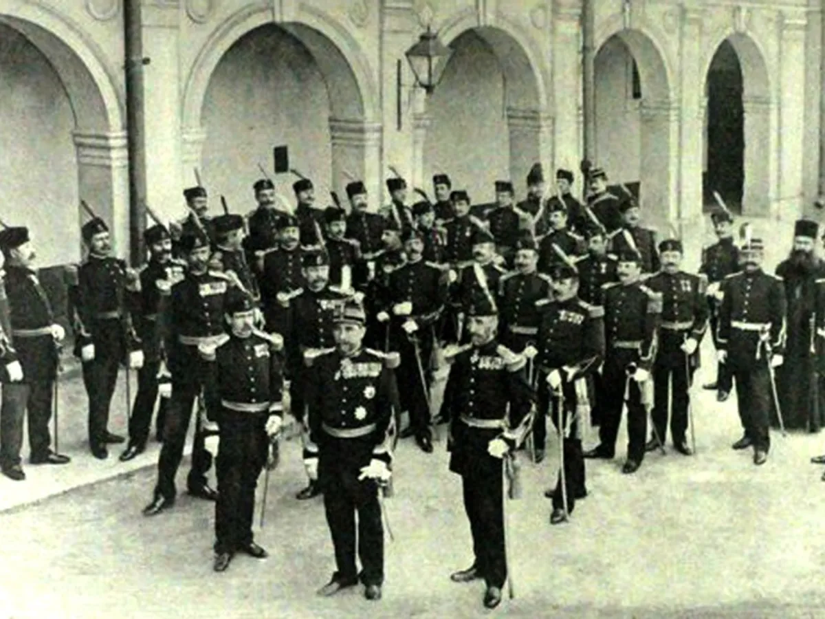 Ofițeri și soldați Alexandru Ioan Cuza