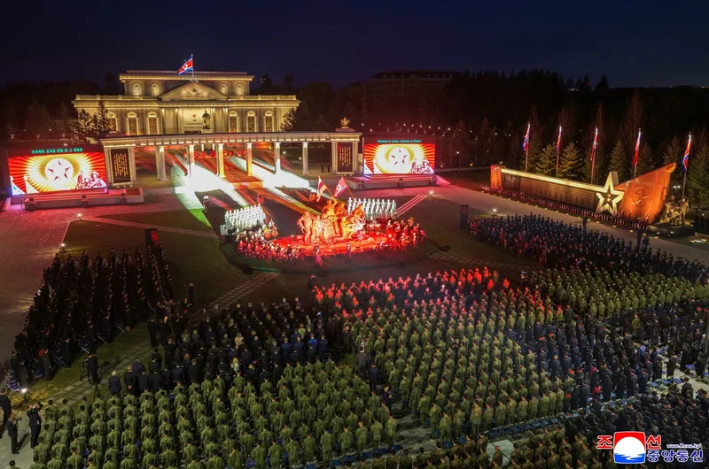 Kim Jong Un a deschis un memorial pentru nord-coreenii uciși &icirc;n Ucraina  -  Foto: Profimedia Images