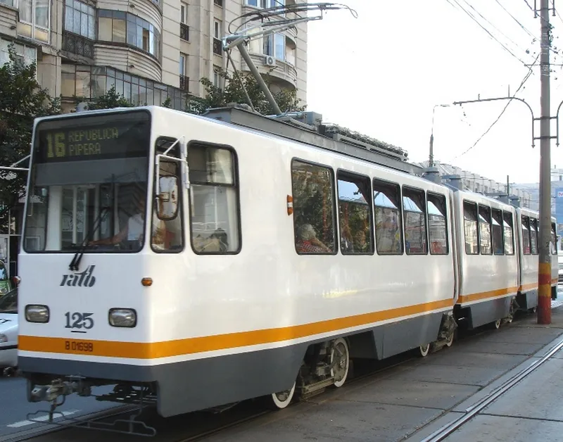 Primele tramvaie V3A au intrat în uz în 1971 - Foto: tramclub.org