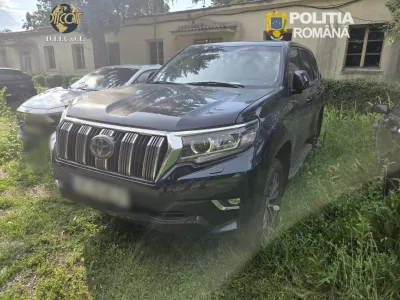 Mașini furate de o grupare de hoți - Foto: Poliția Română - DIICOT