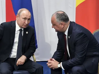 Vladimir Putin și Igor Dodon/FOTO: sputnik.md