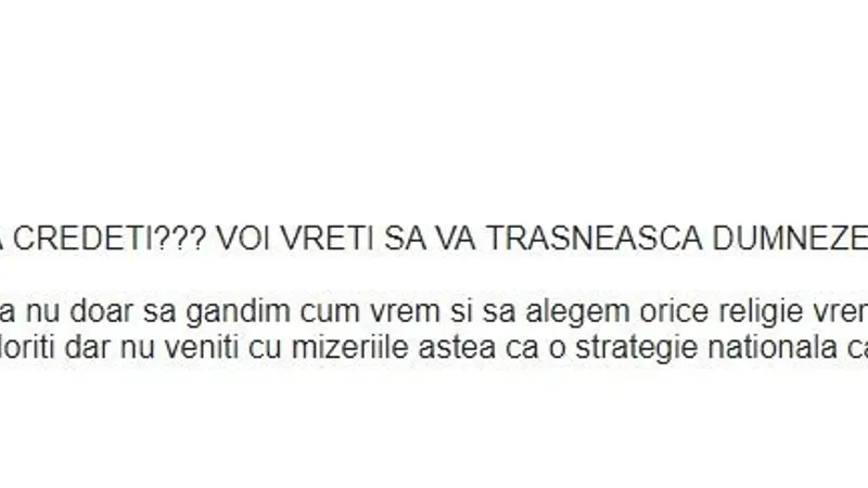 Mesaj de amenințare primit de activiștii de la FONPC, trimis reporterului Newsweek