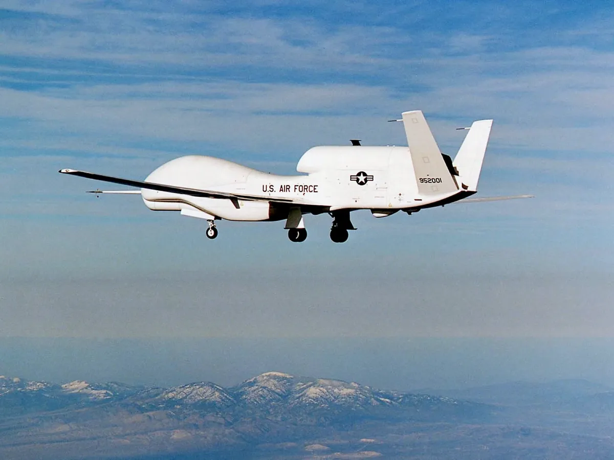 Avion „Global Hawk” al SUA se întoarce pentru misiuni în Marea Neagră - Foto: Profimedia Images (imagine cu rol ilustrativ)