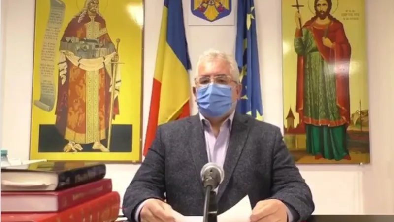Ion Lungu, primarul din Suceava. Sursa: Facebook