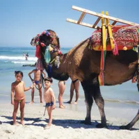 Plaja din Mamaia, în 1998. Foto: David Hadaller