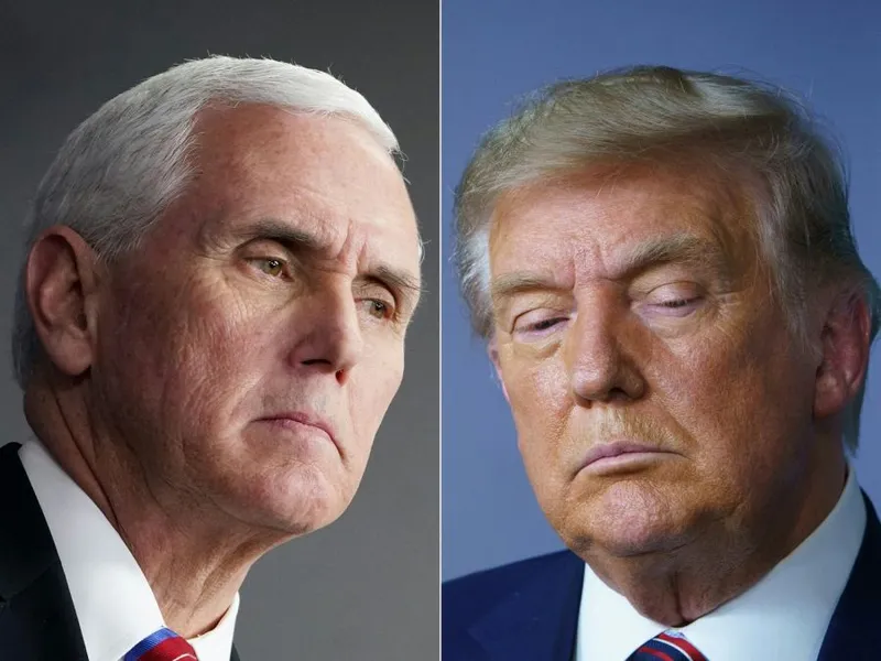 Mike Pence nu va susține campania prezidențială a lui Donald Trump - Foto: Profimedia Images