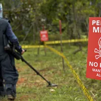Columbia va instrui militarii ucraineni în domeniul deminării/foto: mercopress