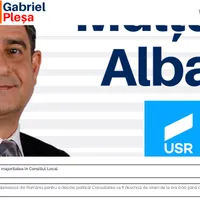 Noul primar USR e curios dacă locuitorii din Alba Iulia îl vor în alianță cu PSD