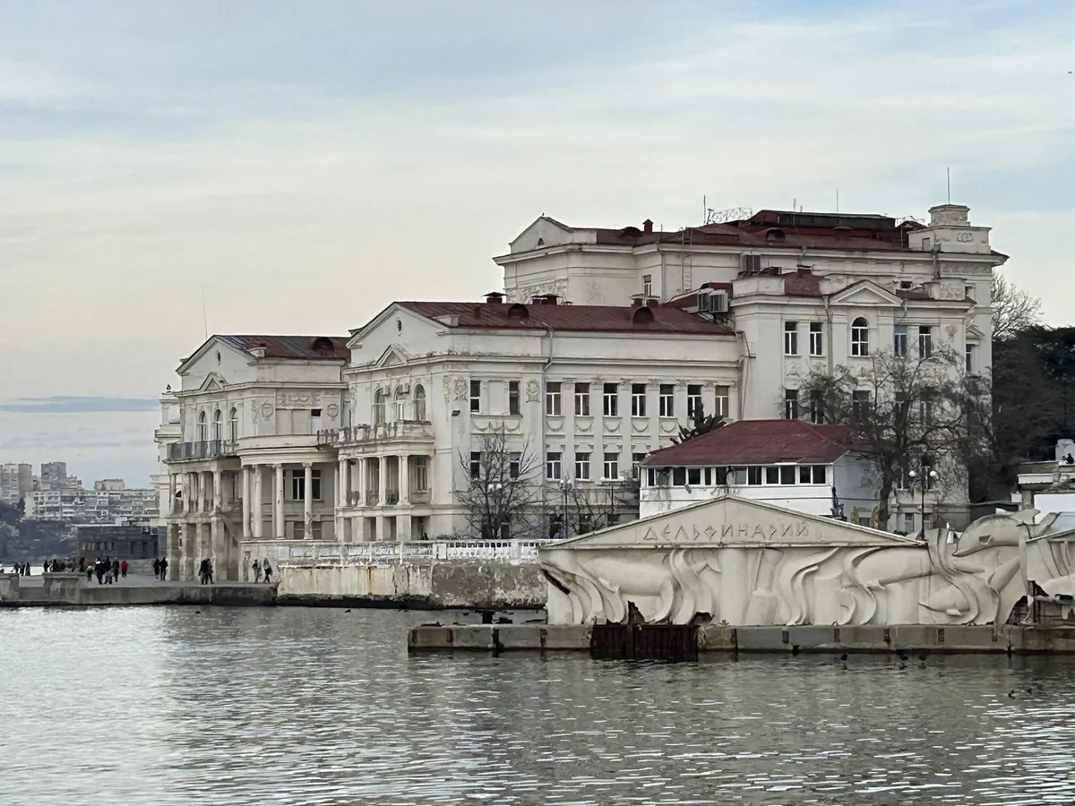 Sediul Flotei Mării Negre, distrus complet de un atac al Ucrainei -  Foto: Profimedia Images (imagine cu rol ilustrativ)