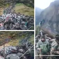 Lupte ca în „Dacii și Romanii” între armata Indiei și cea a Chinei. Bătaie cu bâte și pietre - FOTO: Twitter/Tendar