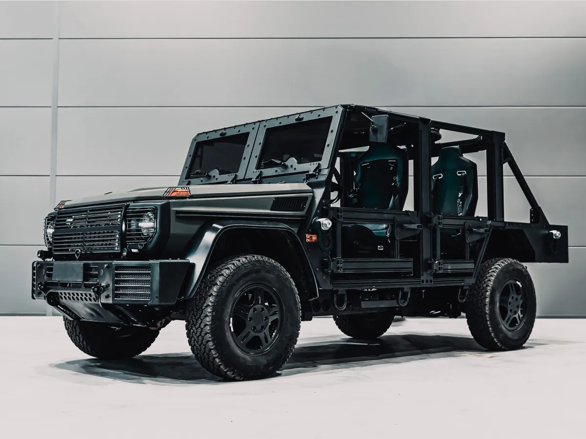 Forțele Speciale ale României, dotate cu mașini de desant aerian. Au la bază Mercedes G-Class și vânează tancuri - FOTO: ACS
