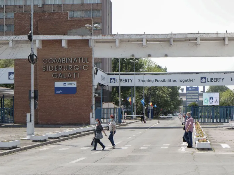 Salariile de la Combinatul Siderurgic Galaţi sunt poprite în conturile Liberty Tubular Products - Foto: INQUAM PHOTOS/Ovidiu Iordachi