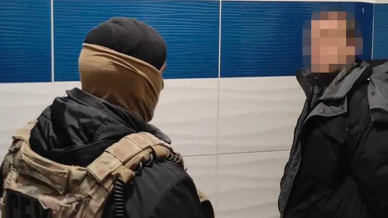 Ucraina a arestat un agent militar de informaţii rus care plănuia atacuri la Odessa. / Foto: SBU, Facebook