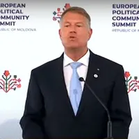 Preşedintele Klaus Iohannis - Foto: captură YouTube/TVR Moldova