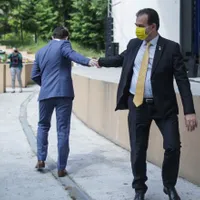 Războiul Cîțu-Orban continuă: Cîțu cere excluderea lui Orban. Orban va cere demisia lui Cîțu FOTO: Inquam Photos / Octav Ganea