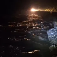 Drumul spre Stâna lui Burnei și Vârful Moldoveanu pe Valea Rea s-a rupt. Renunțați la planuri! - Foto: captură video