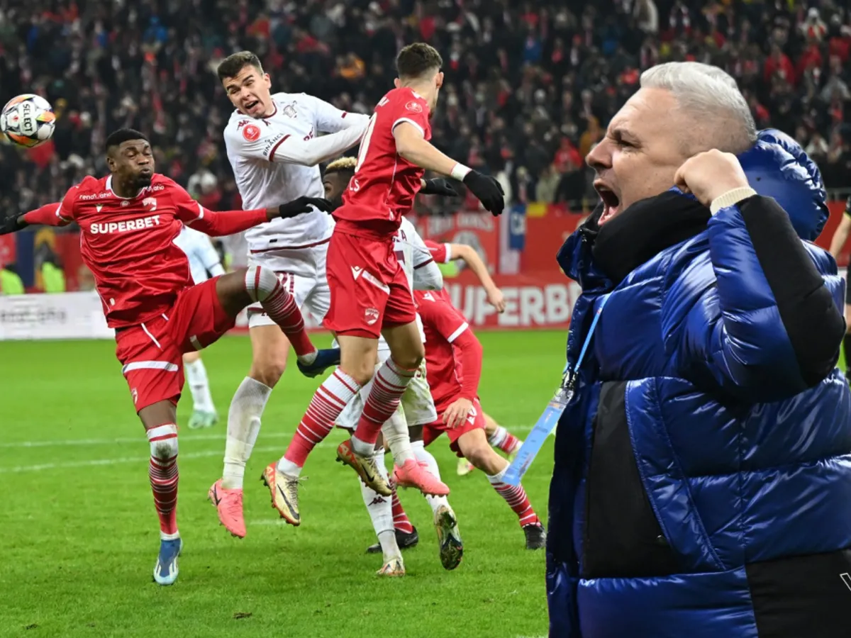 Rapid câștigă derby-ul cu Dinamo și urcă pe 5 în Superliga. Șumudică: „Vreau în cupele europene” - Foto: Profimedia images