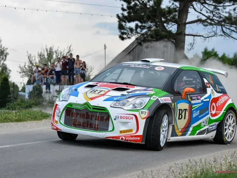 Simone Tempestini a câștigat Transilvania Rally și a ocupat locul doi în etapa de Tour European Rally