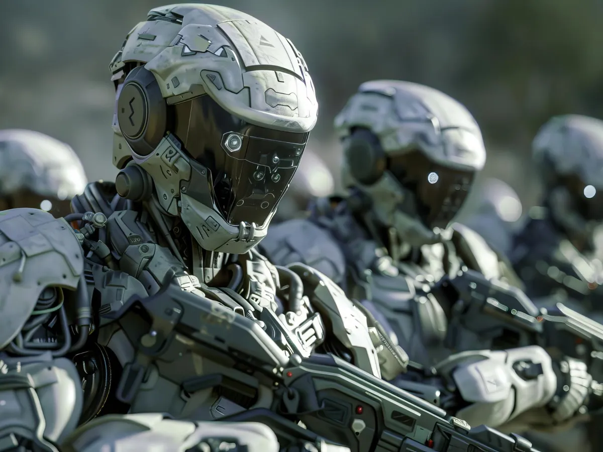 Soldați roboți - Foto: Profimedia images - Imagine cu rol ilustrativ
