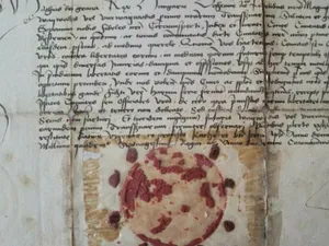 Regele Ungariei a semnat un document acum 130 ani. A fost găsit de curând în Bistrița-Năsăud Foto: bistriteanul.ro