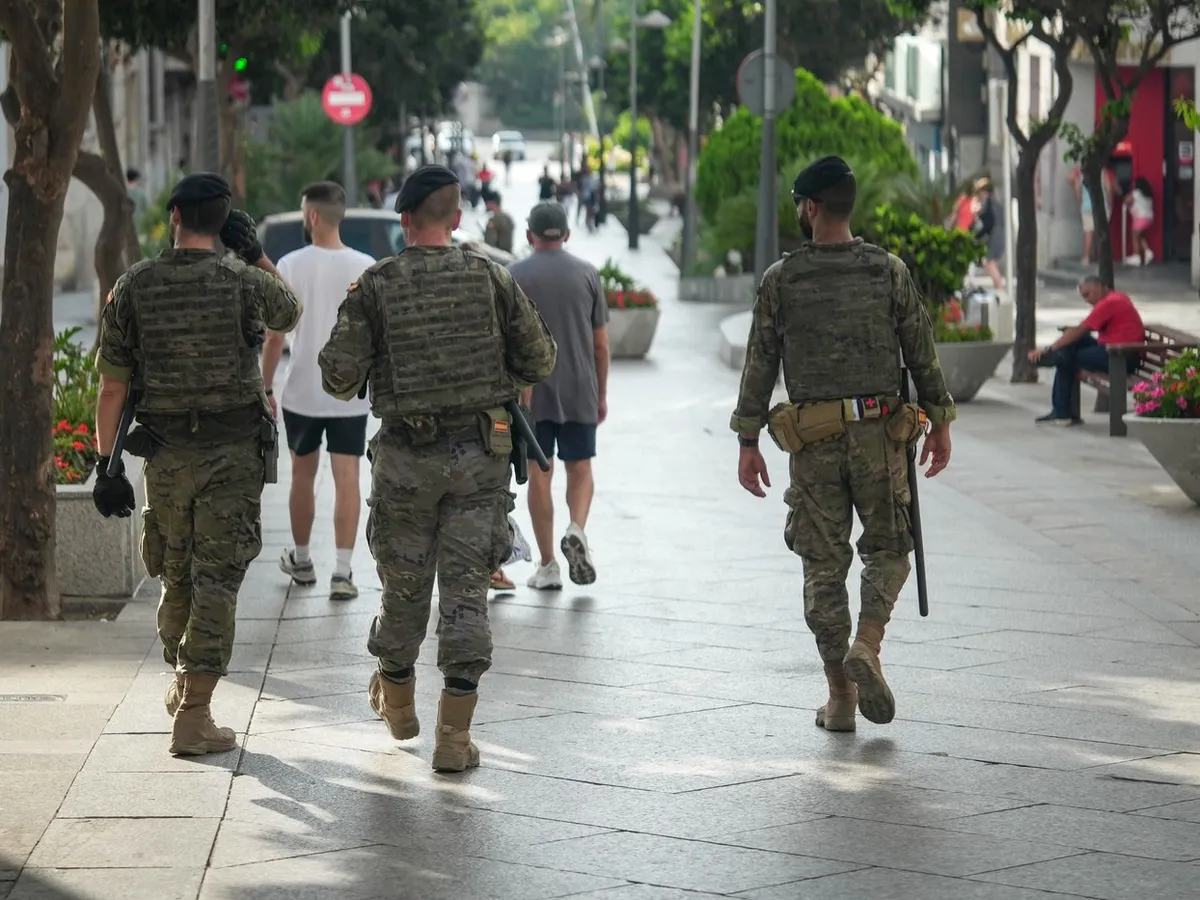 Militari spanioli în Ceuta - Foto: Profimedia Images