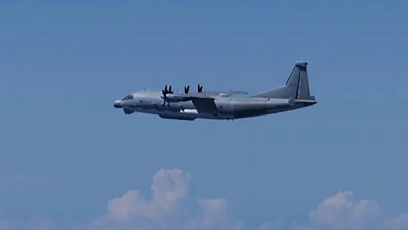 Avioanele de luptă ale Japoniei, de urgență în aer. Spațiul aerian, survolat de avion militar chinez - Foto: Profimedia(imagine cu rol ilustrativ)