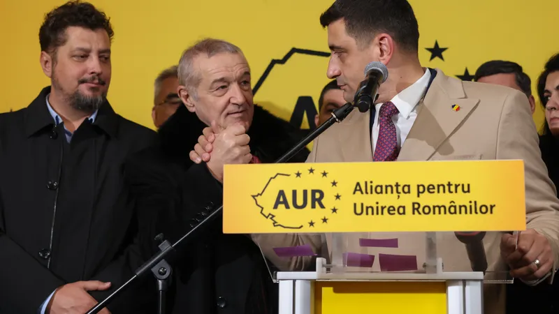 George Simion l-a „executat” pe Claudiu Târziu - Foto: INQUAM PHOTOS / Călin George