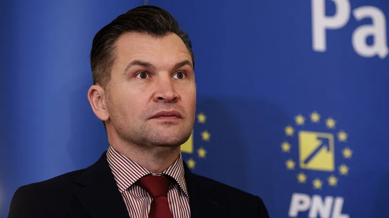 Ionuţ Stroe, purtător de cuvânt PNL - Foto: Inquam Photos / Sabin Cirstoveanu