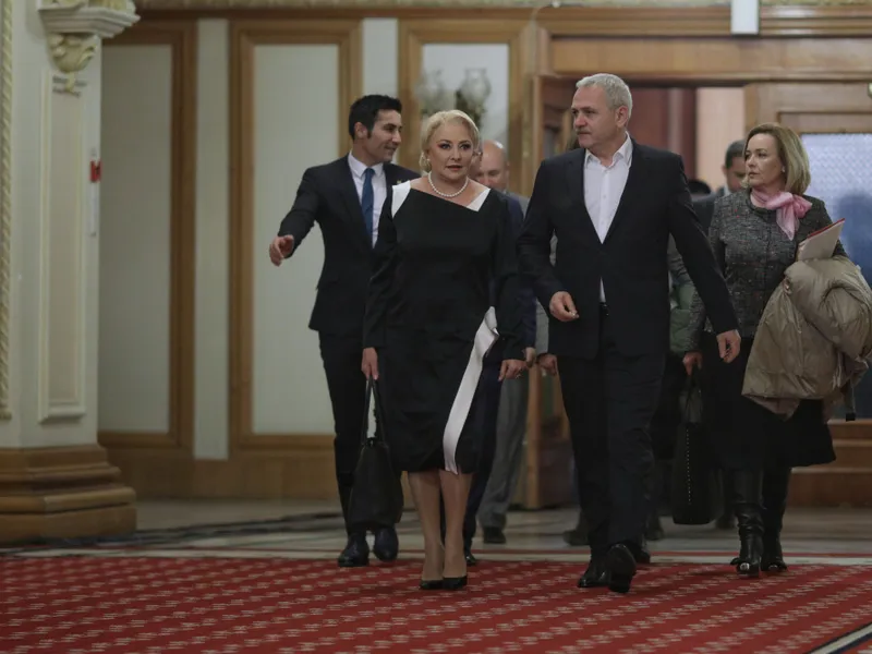 Cei mai mulți români râd de Dăncilă și Dragnea. Foto Inquam Photos/Octav Ganea