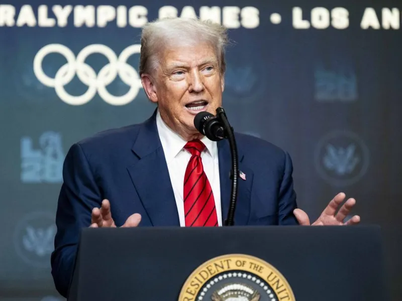 Donald Trump acuză băncile, inclusiv JPMorgan și BoA, că au renunţat la clienţi conservatori - Foto: Profimedia Images