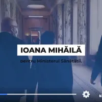 Captură video din clipul despre Ioana Mihăilă la MS, fără ca această să apară în el. Sursă: Guvernul României