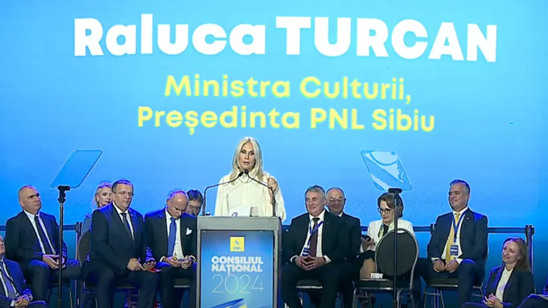 Ministra Raluca Turcan: Valorizăm cultura, creștem rolul și importanța culturii - Foto: Captură foto Youtube