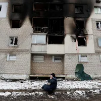 FOTO Soldații ruși au ars de vii aproape 50 de persoane în spitalul din Mariupol/FOTO: