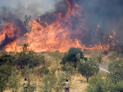 Grecia mistuită de incendiile de vegetație. Care este insula cu cele mai grave probleme? - Foto: Arhiva / imagine cu rol ilustrativ