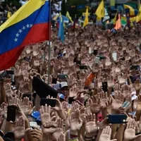 Venezuela, o țară în care protestele țin loc de foame/FOTO: bbc.com