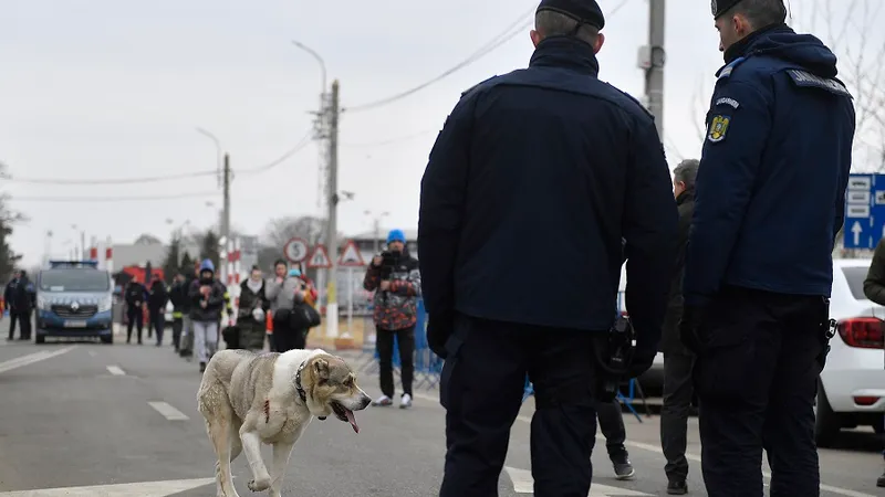 Suceaveanul a ajuns beat și nervos în Vama Siret Foto: INQUAM Photos/ Alex Nicodim