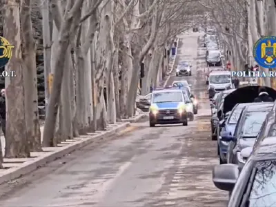 Percheziții - Foto: captură Poliția - DIICOt